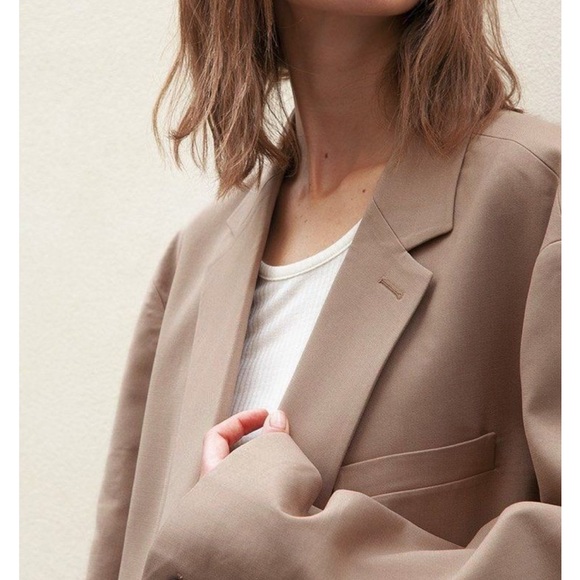 The Frankie Shop BEA BLAZER - LATTE - Picture 8 of 12